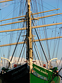 Museumsschiff Rickmer Rickmers im Hafen, Hansestadt Hamburg, Deutschland