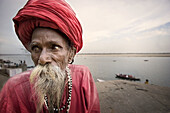 Sadhu, Varanasi. Uttar Pradesh, India