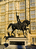 Europe, UK, england, London, richard II statue parliament 2008