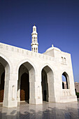 OMAN-Muscat-Al-Ghubrah: Grand Mosque-Exterior / Smaller Prayer Area