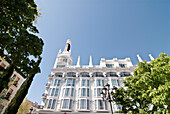 Plaza de Santa Ana and Reina Victoria Hotel, Madrid, Spain