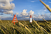 Lighthouse List West, Ellenbogen, Sylt island, Schleswig-Holstein, Germany
