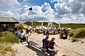 Sansibar, Restaurant in Dunes, Rantum, Sylt Island, North Frisian Islands, Schleswig-Holstein, Germany