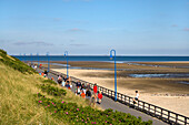 Promenade, Wittdün, Amrum, Island, North Frisian Islands, Schleswig-Holstein, Germany