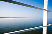 View from a Boat, North Sea, North Frisian Islands, Schleswig-Holstein, Germany