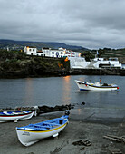 Hafen von Lagoa, Südostküste, Insel Sao Miguel, Azoren, Portugal