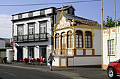 Tempel of the holy Spirit in Biscoitos, Northcoast, Terceira Island, Azores, Portugal