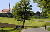 Landschaft bei Bad Endorf am Chiemsee, Chiemgau, Bayern, Deutschalnd