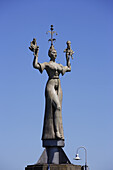 Imperia-Statue am Hafen, Konstanz, Baden-Württemberg, Deutschland