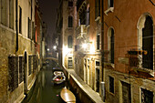 Häuser am Kanal entlang, Fondamenta de L' agnella, Venedig, Italien, Europa