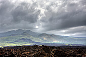 Erkalteter Lavastrom im Naturschutzpark Ahihi-Kinau, Maui, Hawaii, USA