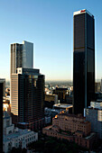 California Trust Tower and AON Tower, Downtown Los Angeles, California, USA, United States of America