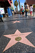 Vivien Leigh Stern, Walk of Fame, Hollywood Boulevard, Los Angeles, Kalifornien, USA