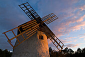 Windmill near Djauvik, Gotland, Sweden, Scandinavia, Europe