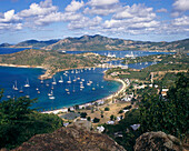 English Harbour, Antigua island. Antigua and Barbuda, West Indies, Caribbean