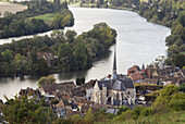 Petit-Andely, Les Andelys. Seine valley, Normandy, France