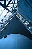 HAYDEN PLANETARIUM. ROSE CENTER. AMERICAN MUSEUM OF NATURAL HISTORY. MANHATTAN. NEW YORK. USA