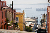 Calle templeton Cerro alegre. Valparaiso. Chile.