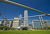 USA Illinois Chicago Millennium Park Pritzker Pavilion by Frank Gehry