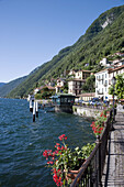 Argegno and Lake Como. Lombardy, Italy