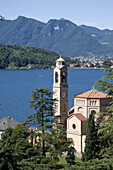 St. Lawrence's church, Tremezzo by Lake Como. Lombardy, Italy