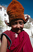 Young monk, Karsha monastery, Kingdom of Zanskar, northwest India
