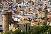 Tossa de Mar. Costa Brava, La Selva, Girona province, Catalonia, Spain