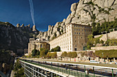 Montserrat benedictine abbey. Bages, Barcelona province, Catalonia, Spain