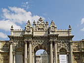 Main Gate. Dolmabahçe Palace. Istanbul. Turkey