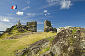 The remains of historic Fort St. Louis above Marigot, Saint Martin, French Protectorate, Caribbean, 2008