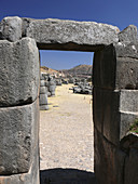 Sacsayhuamán, archaeological site near Cusco. Peru