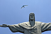 Christ The Redeemer statue. Corcovado mountain. Rio de Janeiro, Brazil