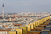 Blick vom Kollhoff-Tower über Berlin, Deutschland