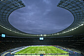 German Bundesliga Game at the Olympia Stadium, Berlin, Germany, Europe