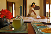 Massage at the spa of the Chedi Club, GHM Hotel, Ubud, Indonesia, Asia