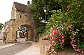 Altstadt, Porte du Croux, Loire, Jakobsweg, Chemins de Saint Jacques, Via Lemovicensis, Nevers, Dept. Nièvre, Region Burgund, Frankreich, Europa