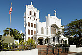 St Pauls Episcopal Church of 1832 in downtown Key West Florida