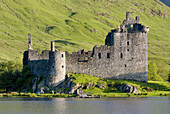 Kilchurn Castle at the head of Loch Awe Scotland