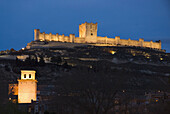 Castle, Peñafiel. Valladolid province, Castilla-Leon, Spain