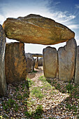 Prehistoric dolmen n. 7, El Pozuelo, Zalamea la Real. Huelva province, Andalucia, Spain