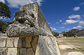 Ball Court. Mayan ruins of Chichen Itza. Mayan Riviera. Yucatan Peninsula. Mexico