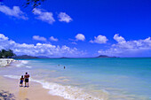 Kailua Beach Park, Kailua Bay, Kailua, Oahu, Hawaii, USA