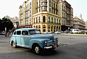 Old car in Habana Vieja, Havana. Cuba