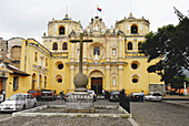 Colonial church of Nuestra Señora de la Merced, Antigua Guatemala. Guatemala