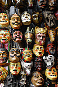 Masks for sale, Guatemala