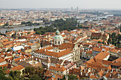 Overview of Prague from the Castle. Czech Republic