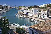 Ciudadela harbour. Menorca. Islas Baleares. Spain..