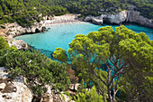 Cala Mitjana, Minorca. Balearic Islands, Spain