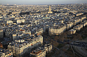 Aerial view of Paris. France