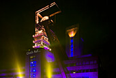 Illumination, Coal Mine Nordstern, Gelsenkirchen, Ruhr district, North-Rhine Westphalia, Germany